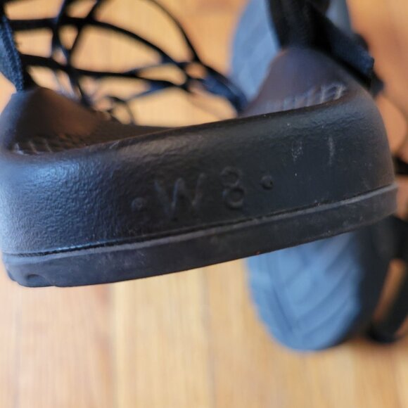 Chaco ZX3 Classic Sport Sandals 8 Black Strap Summer Beach Hiking - Picture 3 of 7